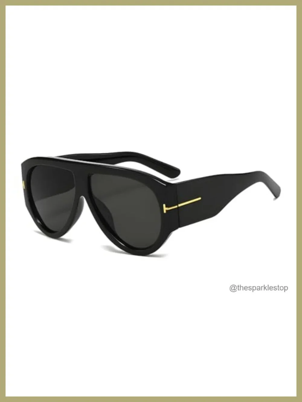 3 Pack Oversized Aviator Sunglasses for Women Men UV400 Protection Large Square